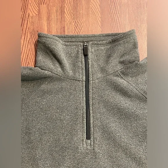 Lands End 100% Polyester Thermacheck QZip Pullover *Excellent Cond* Size L - Picture 2 of 6